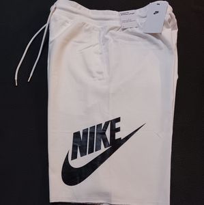 Men's Medium Nike Shorts White & Black NWT